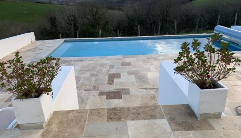 Piscina - Bed & Breakfast Perbos 1556