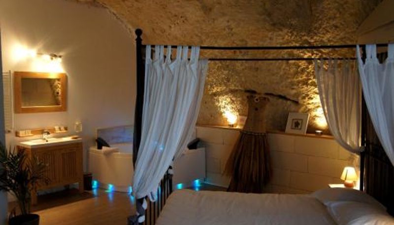 Pokój - Chambres d'Hôtes Troglodytes Le Clos de L'Hermitage