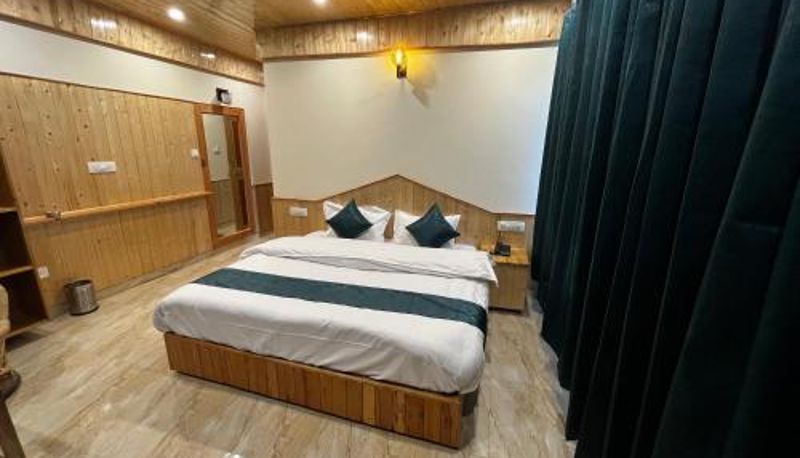 Zimmer - Hotel Mid Orchard Kasol -River Side