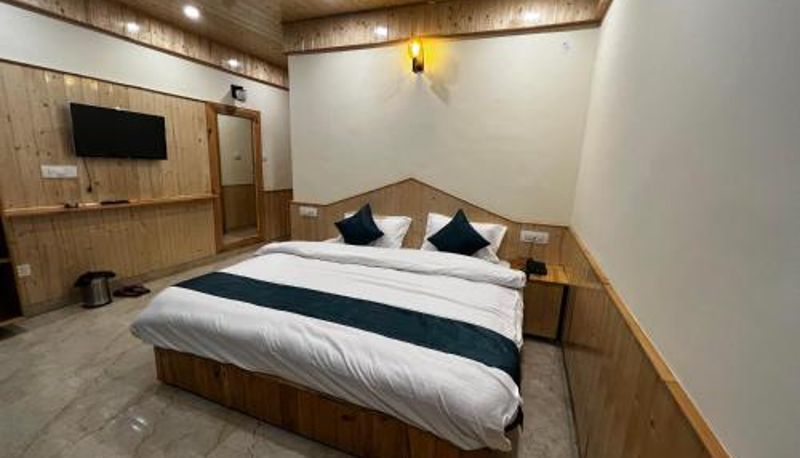 Zimmer - Hotel Mid Orchard Kasol -River Side
