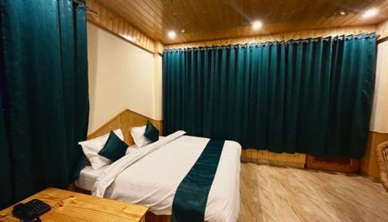 Zimmer - Hotel Mid Orchard Kasol -River Side