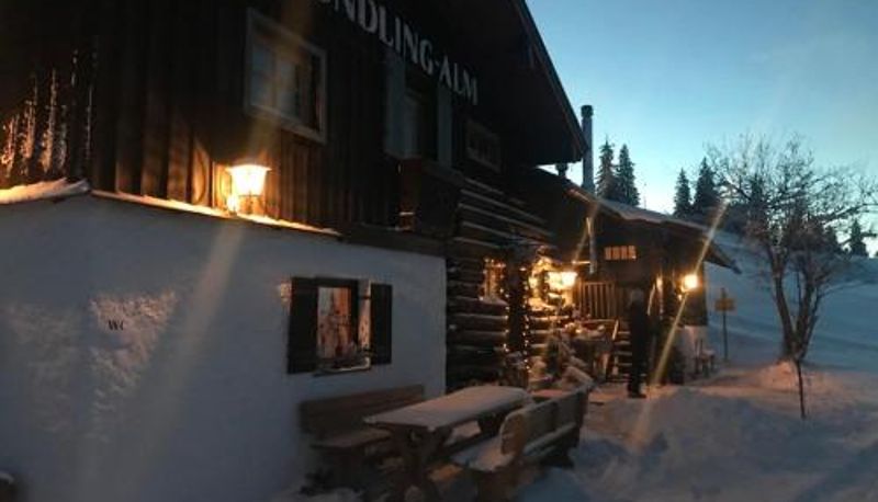 Info - Bründling-Alm Berggasthof auf 1167m auf dem Hochfelln