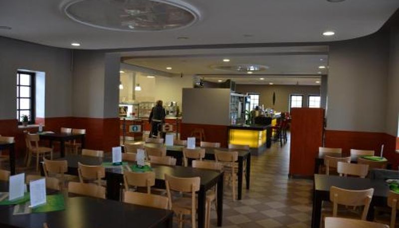 Sala śniadaniowa w restauracji - Motorest a Motel Rohlenka Austerlitz