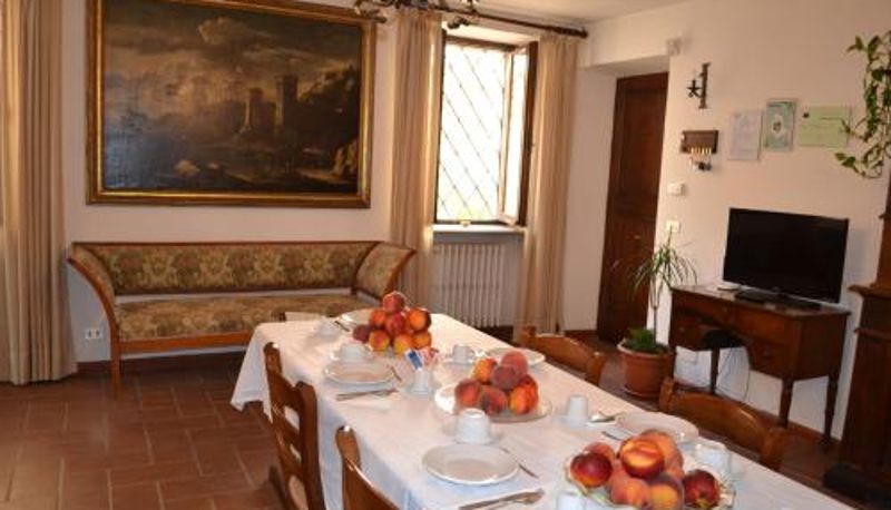 Sala śniadaniowa w restauracji - Agriturismo Montecorona