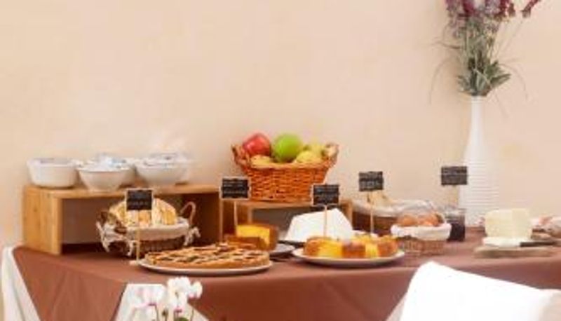 Restoran içinde kahvaltı salonu - B&B Le Cascatelle di Saturnia