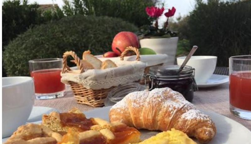 Restoran içinde kahvaltı salonu - B&B Le Cascatelle di Saturnia