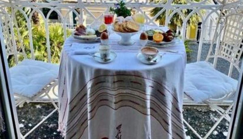 Restoran içinde kahvaltı salonu - Palazzo Cherubini-Pools & Wellness