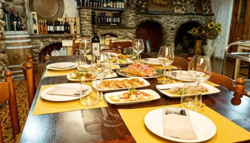 Sala prima colazione all'interno del ristorante - Albergo Ristorante Locanda Rosella