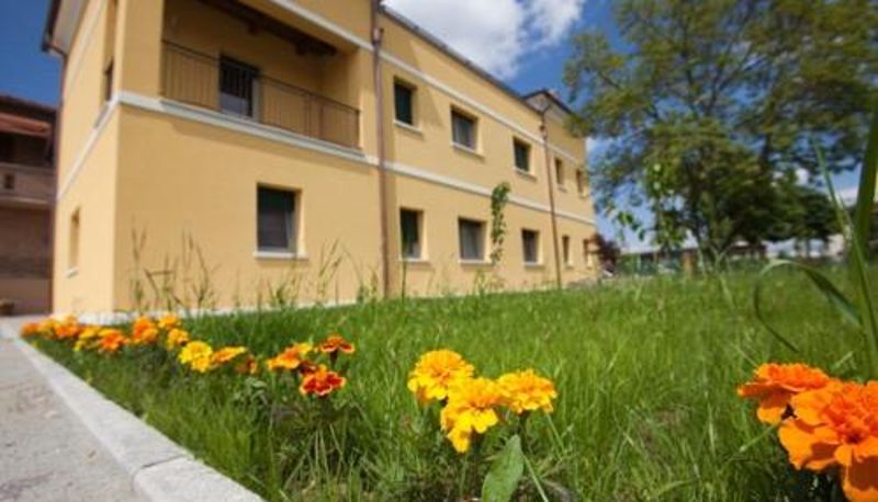 Zewnętrzna część hotelu - Alloggio Le Macine