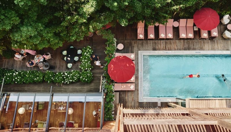 Piscine - DasPosthotel – Boutique Hotel