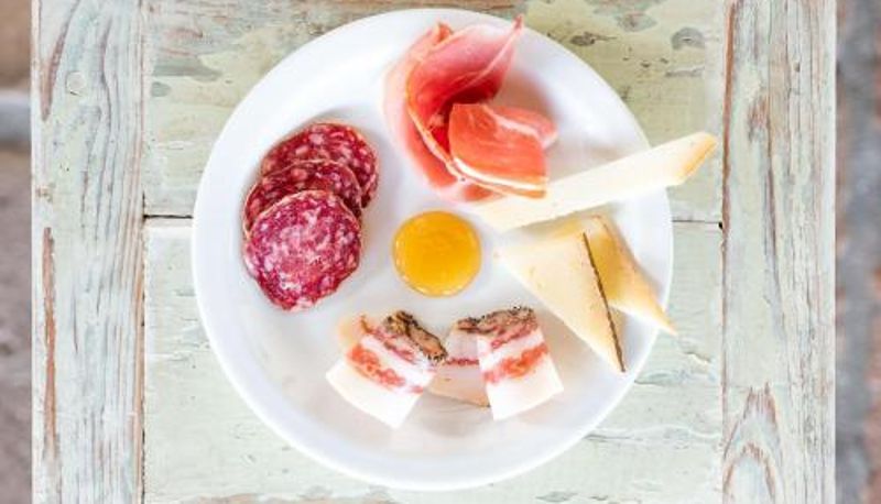 Sala de desayunos dentro del restaurante - Il Castellaro
