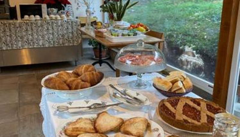 Restoran içinde kahvaltı salonu - La Fucinaia Pet Friendly
