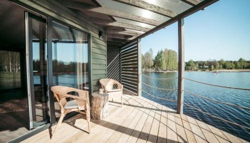 Terasse - Usma SPA Hotel & Camping