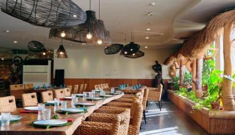 Frühstücksraum innerhalb des Restaurants - Ita taiwan indigenous cultural resort