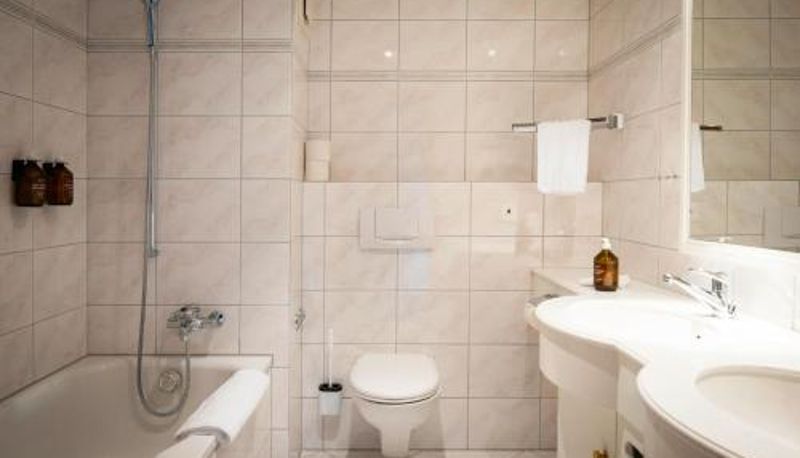 Cuarto de baño - Vegan Health Hotel Sonnenberg