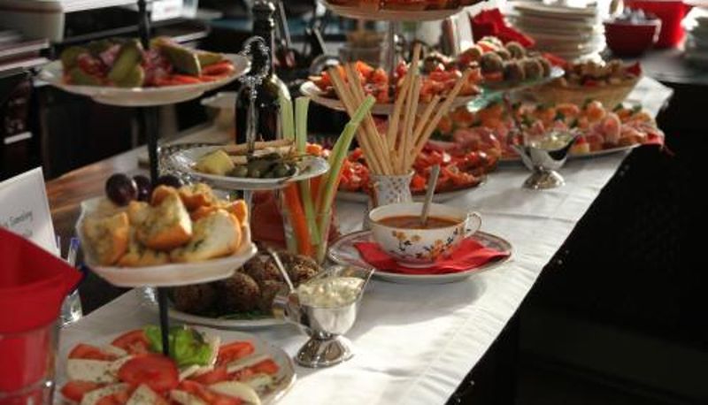 Sala de desayunos dentro del restaurante - B&B Caffètino-Vino