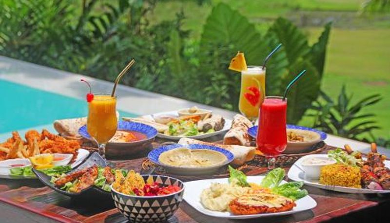 Restoran içinde kahvaltı salonu - Villa Maya