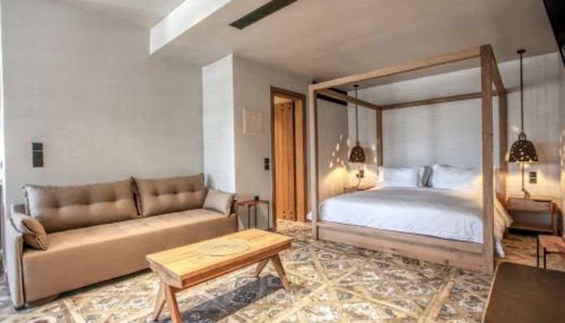 Suite - Meteora Heaven and Earth Kastraki premium suites - Adults Friendly