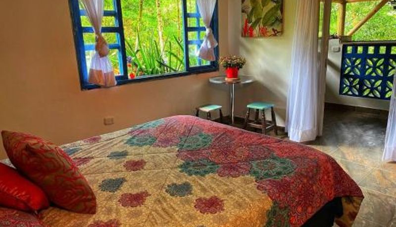 Driepersoonskamer - La Nube Eco-Hotel