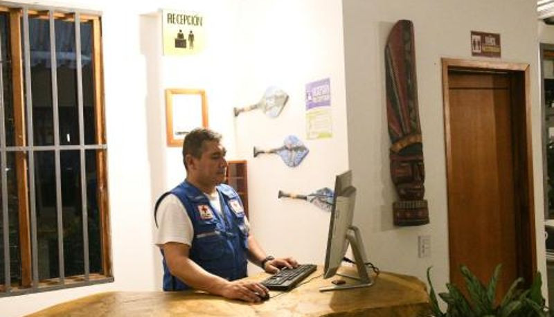 Reception - Cruz Roja - Turismo Solimões