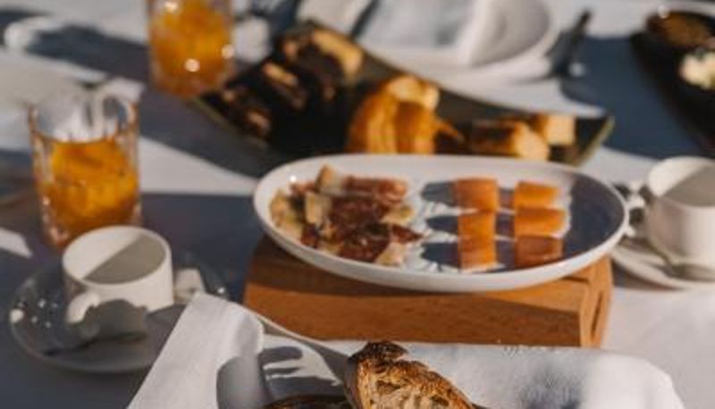 Sala de desayunos dentro del restaurante - Pazo Arretén