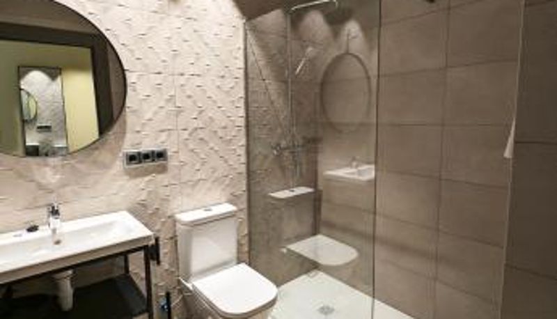 Badezimmer - Hotel Rural Milaleku