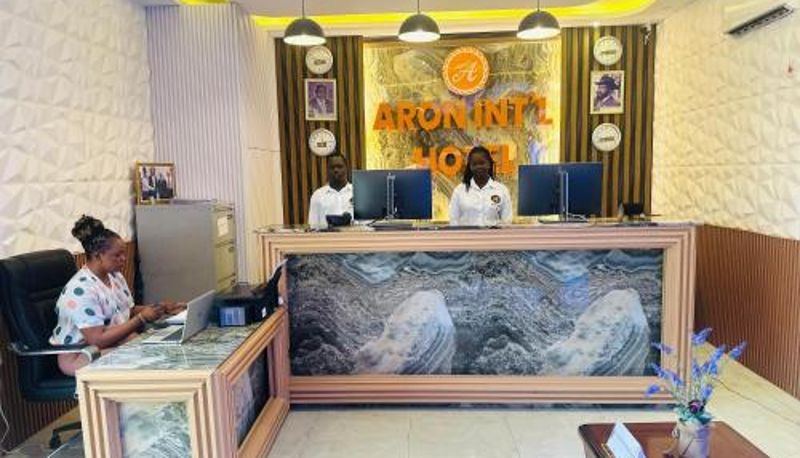 Reception - Aron International Hotel