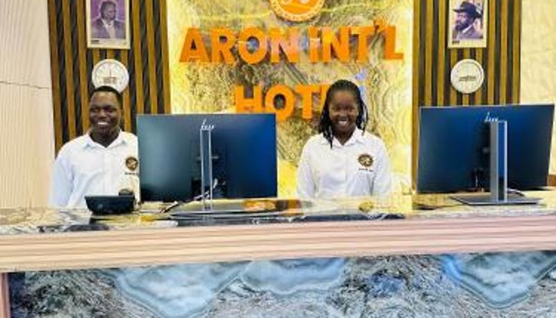 Reception - Aron International Hotel
