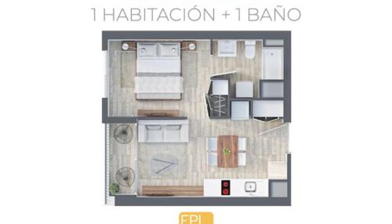 Standardzimmer - Epicentro Suites Apart Hotel - Temuco