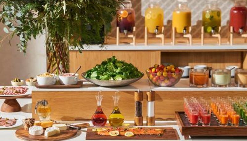 Breakfast room within the restaurant - OMO7 Osaka by Hoshino Resorts