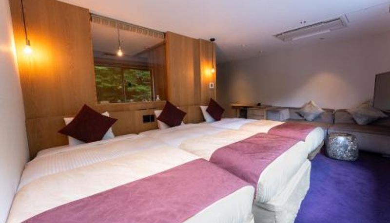 Dreibettzimmer - KAMENOI HOTEL Nikko Yunishigawa All-Inclusive Resort
