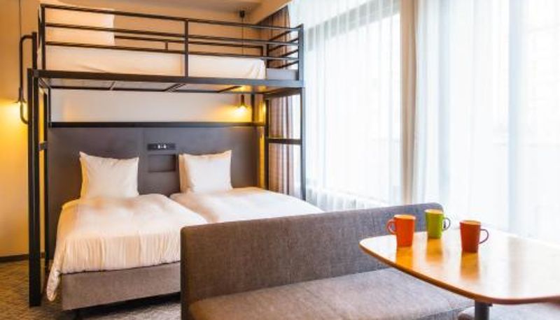 Dreibettzimmer - Hotel Cocktail Stay Naha