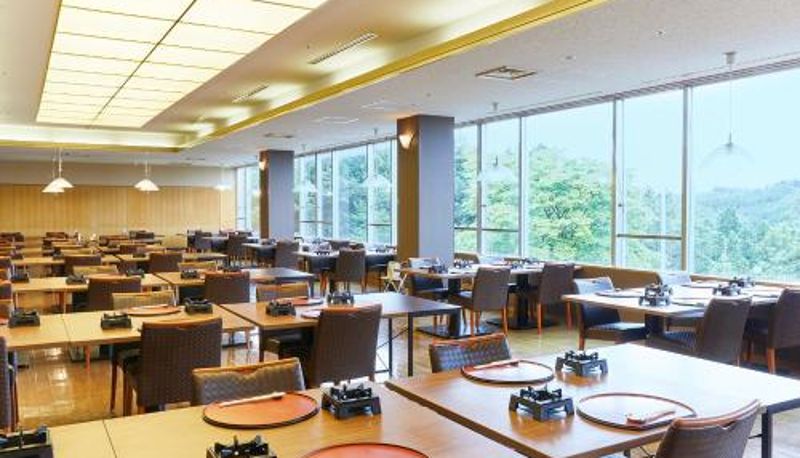 Sala prima colazione all'interno del ristorante - KAMENOI HOTEL Ichinoseki