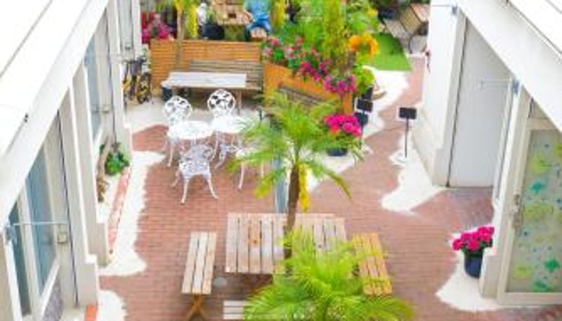 Area esterna dell'hotel - ハセノ島　Hotel　Cottage