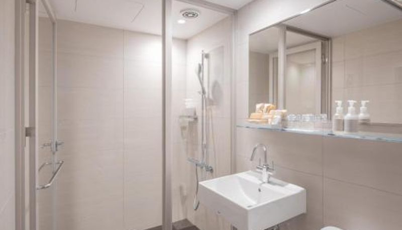 Badkamer - The Mark Grand Hotel