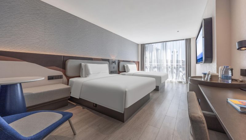 Chambre - Tianjin Binhai Third Street Light Residence Hotel