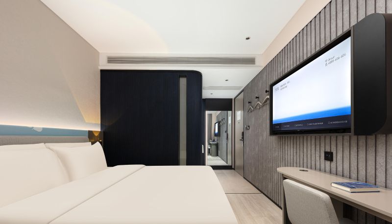 Zimmer - Nanjing Jiangning Shengtai Road Subway Station Light Residence Hotel
