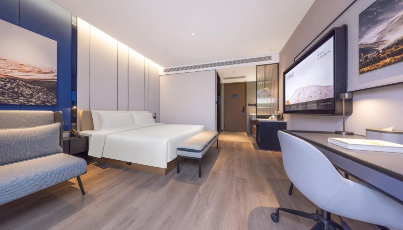 Kamer - Tianjin Wudao Tonglou Subway Station Atour Hotel