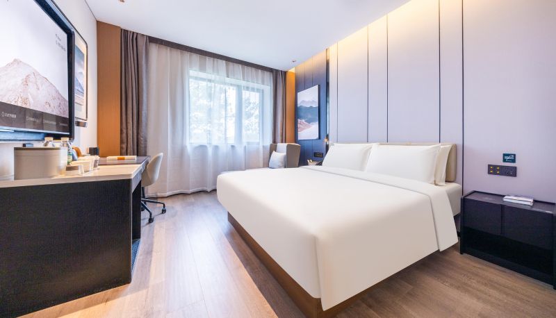 Business-kamer - Tianjin Wudao Tonglou Subway Station Atour Hotel