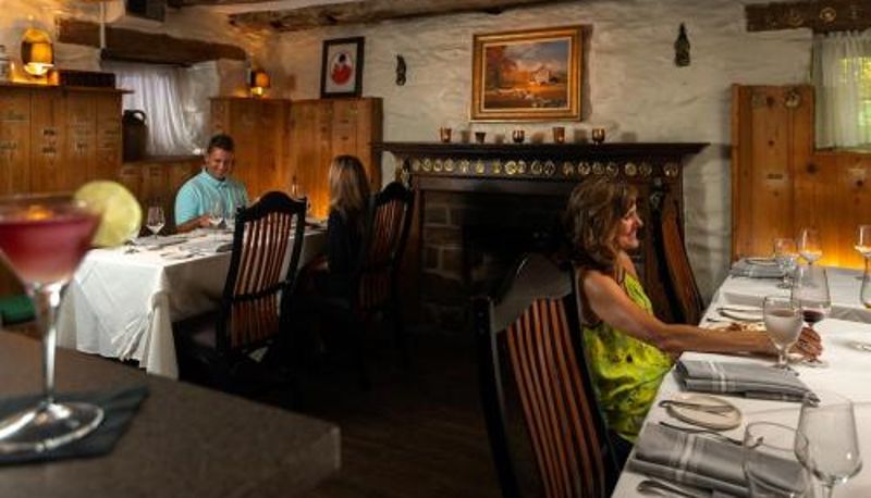 Restoran içinde kahvaltı salonu - Ashby Inn & Restaurant