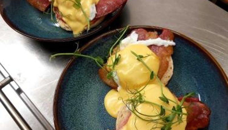 Frühstücksraum innerhalb des Restaurants - The Waterford Arms