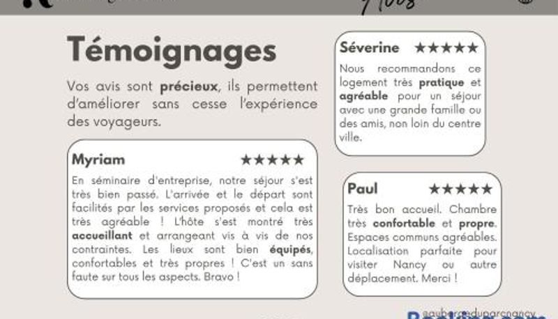 Appartement - L'Auberge du Parc