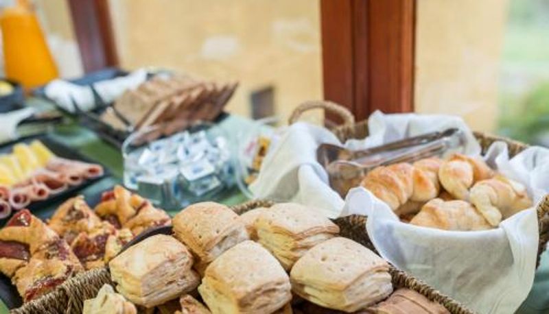 Frühstücksraum innerhalb des Restaurants - posada del portezuelo