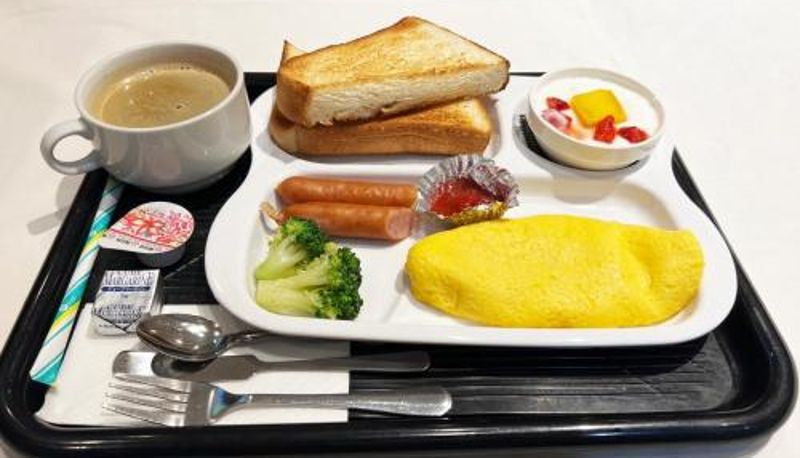Frühstücksraum innerhalb des Restaurants - Sakura OsakaCastleNorth Hotel -Adult Only-