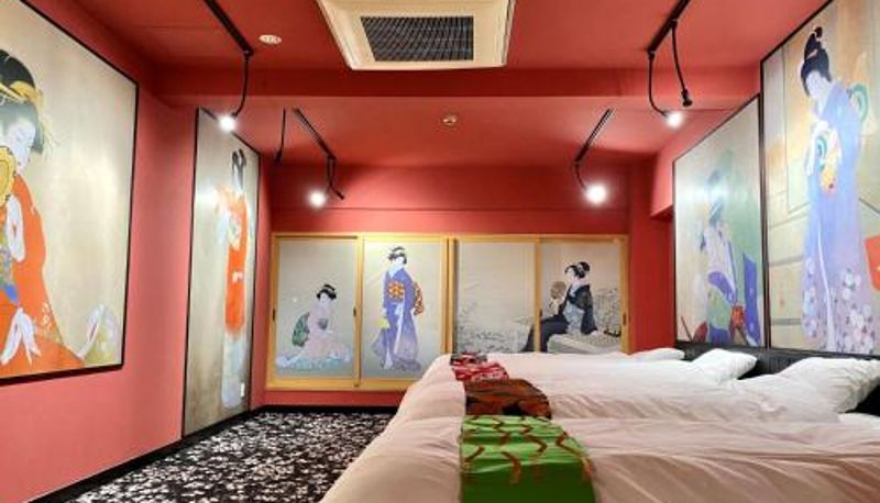 Chambre - Osaka Ukiyoe Ryokan