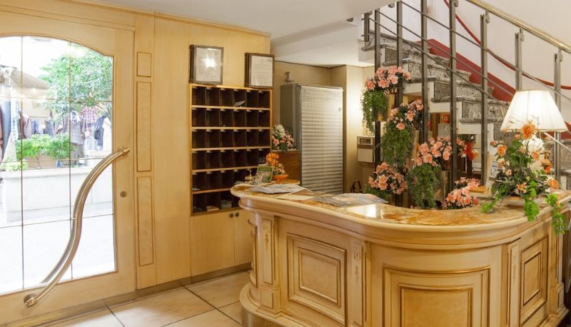 Recepción - Hotel le Palme
