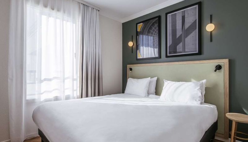 Kamer - Aparthotel Adagio Paris Buttes-Chaumont