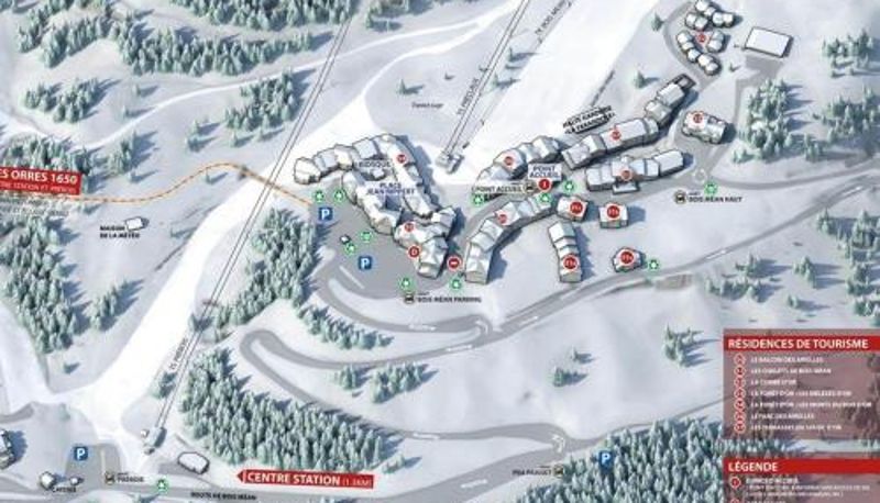 Habitación estándar - 50m des Pistes – Les Orres - FR-1-322-380  Balcon Sud-Ouest  Jacuzzi  Piscine Appartement Cosy 4 Pers