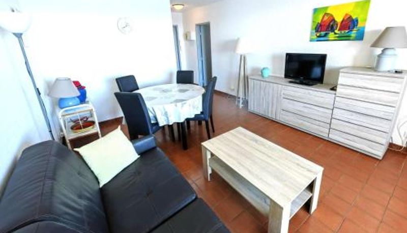 Standaardkamer - plage à 30m pour 6 pers. T3 cabine à Cap d'Agde avec piscine
