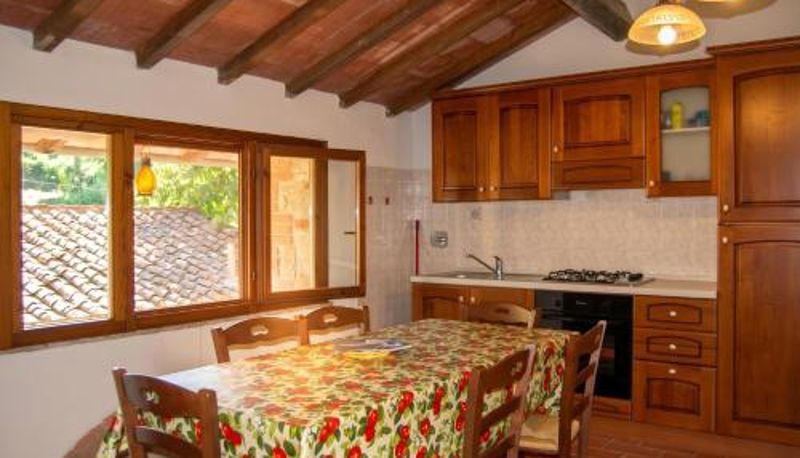 Mutfak - Spacious Apartment in Massa Marittima with Shared Pool